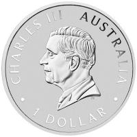 Australien 1 AUD 125 Jahre PerthMint 2024 1 Oz Silber Rückseite