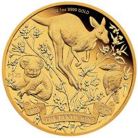 Australien - 100 AUD 125 Jahre PerthMint Proof 2024 - 1 Oz Gold PP Box