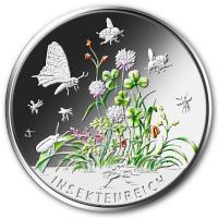 Deutschland 5 EUR Wunderwelt Insekten (1.) Insektenreich 2022 Stempelglanz