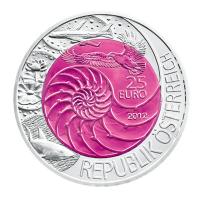 sterreich 25 Euro Niob Serie Bionik 2012 Silber-Niob Mnze