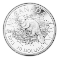 Kanada - 20 CAD Biber - 1 Oz Silber PP