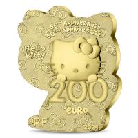 Frankreich - 200 EUR Hello Kitty 50. Jubilum 2024 -  1 Oz Gold PP