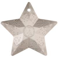 Cook Islands 5 CID Sternenhimmel (Starry Sky) 1 Oz Silber  Rckseite