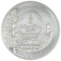 Mongolei - Woodland Spirits Bär (Bear) 2024 - 1 Oz Silber PP Color