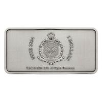 Niue 5 NZD Ghostbusters(TM) Ecto-1 Nummernschild (License Plate) 2 Oz Silber Antik Finish Color Rückseite