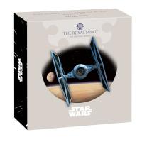 Großbritannien - 50 Pence Star Wars(TM) TIE Fighter 2024 - 8g Silber PP Color