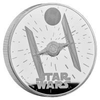 Grobritannien 10 GBP Star Wars(TM) TIE Fighter  2024 5 Oz Silber PP 
