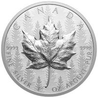 Kanada 20 CAD Maple Leaf 2024 1 Oz Silber Ultra High Relief 