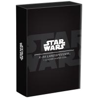 Niue - 2 NZD Star Wars(TM) X-34 Landspeeder(TM) - 1 Oz Silber Antik Finish