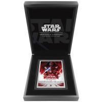 Niue - 10 NZD Star Wars(TM) Die letzten Jedi(TM) Poster - 5 Oz Silber PP Color