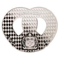 Samoa - 1 Dollar  Die leckere Silber Pretzel Münze (The Delicious Silver Pretzel Coin) 2024 - Silber Prooflike Color