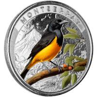 Montserrat - 2 Dollar EC8_6 Pirol (Oriole) 2023 - 1 Oz Silber Color