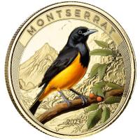 Montserrat - 10 Dollar EC8_6 Pirol (Oriole) 2023 - 1 Oz Gold Color