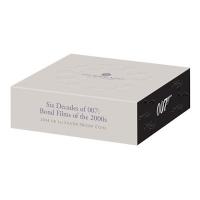 Großbritannien - 2 GBP James Bond: Six Decades of 007 (5.) Die 2000er Jahre 2024 - 1 Oz Silber PP