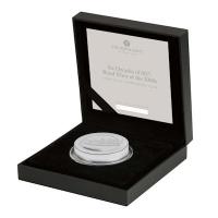 Großbritannien - 5 GBP James Bond: Six Decades of 007 (5.) Die 2000er Jahre 2024 - 2 Oz Silber PP