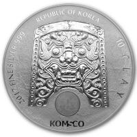 Südkorea - Z:Sin Krieger: Gallus 2017 - 10 Oz Silber