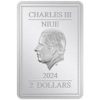 Niue - 2 NZD Harry Potter(TM) Magische Kreaturen: Ungarischer Hornschwanz(TM) (Hungarian Horntail(TM)) (5.) 1 Oz Silber PP Color