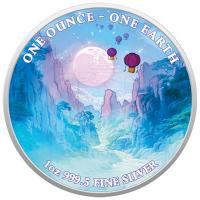 Fiji - One Earth: Shojo Manga 2022 - 1 Oz Silber COLOR