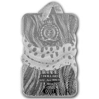 Niue - 2 NZD Natures Grip: Anaconda 2024 - 1 Oz Silber 