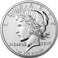 USA - Peace Dollar Design - 1 Oz Silber BU