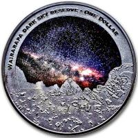 Neuseeland - 2x1 NZD Dark Sky Light Sky 2024 - 2x1 Oz Silber PP Color