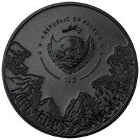 Palau - 10 USD Hunters by Night Ozelot 2024 - 2 Oz Silber Obsidian Black