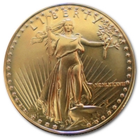 USA 25 USD Gold Eagle 1/2 Oz Gold Rckseite