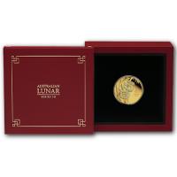 Australien - 25 AUD Lunar III Schlange 2025 - 1/4 Oz Gold PP