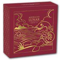 Australien - 25 AUD Lunar III Schlange 2025 - 1/4 Oz Gold PP