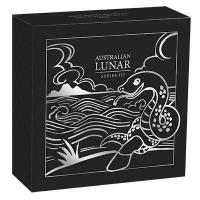 Australien - 1 AUD Lunar III Schlange 2025 - 1 Oz Silber PP
