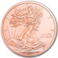 USA - GSM Walking Liberty - 1 Oz Kupfer