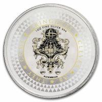 Harry Potter(TM) - Währung: Gringotts Medallion(TM) 1 Oz Silber