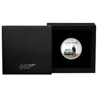 Tuvalu - 1 TVD James Bond Daniel Craig 2024 - 1 Oz Silber PP Color