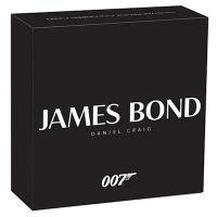 Tuvalu - 1 TVD James Bond Daniel Craig 2024 - 1 Oz Silber PP Color