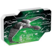 Niue - 2 Dollar Star Trek(TM) Bird of Prey(TM) Vehicles (4.) - 1 Oz Silber PP Color