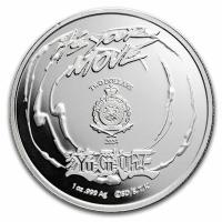 Niue - 2 NZD 25 Jahre Yu Gi Oh! Rio Kastle 2024 - 1 Oz Silber Color