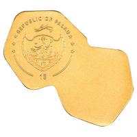 Palau - 1 USD Golden Highlights: Würfel - 0,5g Gold