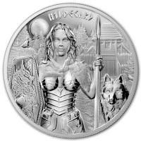 Germania Mint Valkyries Series: Hildegard 2022 1 Oz Silber
