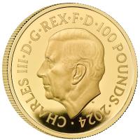 Großbritannien - 100 GBP James Bond: Six Decades of 007 (7.) The Completer Coin 2024 - 1 Oz Gold PP