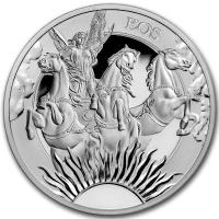 St. Helena - 1 Pfund Goddess (2.) Eos 2023 - 1 Oz Silber BU 