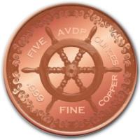 USA - Der Kraken - 5 Oz Kupfer