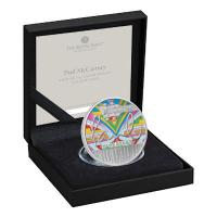 Großbritannien - 2 GBP Music Legends Paul McCartney 2024 - 1 Oz Silber PP Color