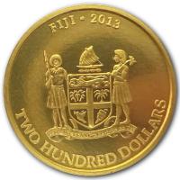 Fiji - 200 FJD Taku Schildkröte 2013 - 1 Oz Gold