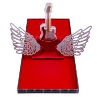 Solomon Islands - 2 Dollar 70. Jubiläum Fender Stratocaster(TM) Mystery Box 2024 - 1 Oz Silber PP Color