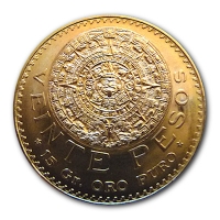 Mexiko - 20 Pesos Aztekenkalender - 15,00g Gold