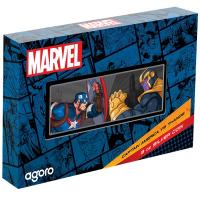 Niue - 5 NZD Marvel(TM) Heroes vs. Villains (1.) Captain America(TM) vs. Thanos(TM) - 3 Oz Silber PP Color