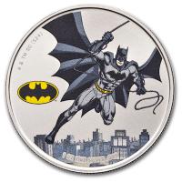 Samoa - 5 Dollar DC Comics(TM) Batman(TM) 2024 - 1 Oz Silber Color