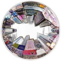 Cook Island - 20 USD 360 Grad View New York 2025 - 3 Oz Silber PP Ultra Deep Relief