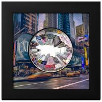 Cook Island - 20 USD 360 Grad View New York 2025 - 3 Oz Silber PP Ultra Deep Relief