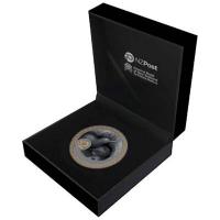 Neuseeland - 2 NZD Kiwi 2025 - 2 Oz Silber Black Proof Gilded
